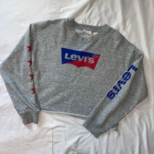 levi’s cropped sweater